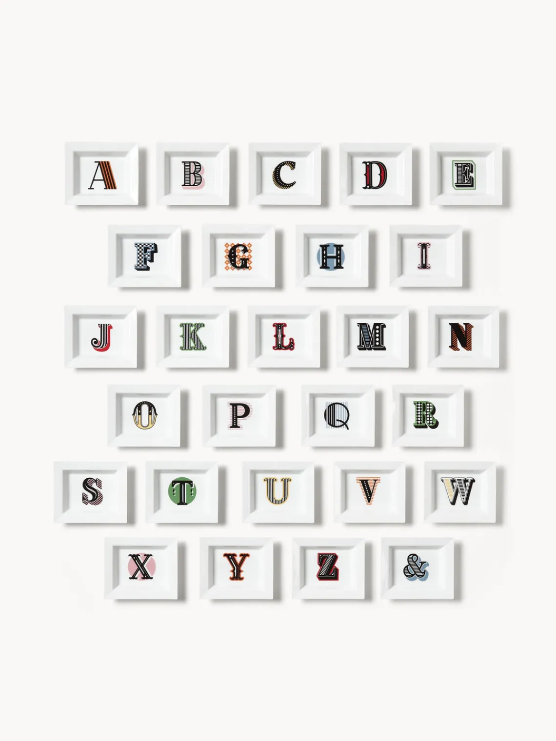 Westwing Collection Vide-poche decorativo artesanal con motivo x MEISSEN^ Bandejas Decorativas|Jarrones