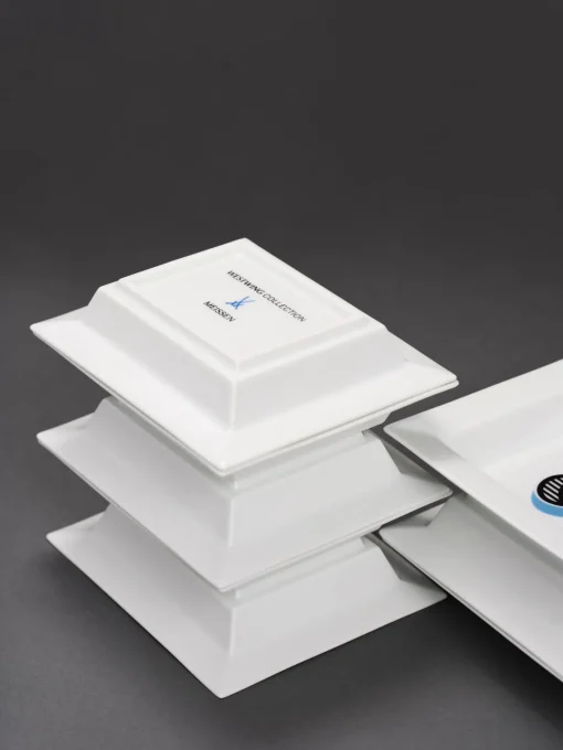 Westwing Collection Vide-poche decorativo artesanal con motivo x MEISSEN^ Bandejas Decorativas|Jarrones