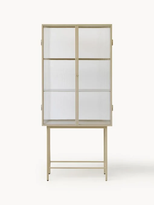 Ferm Living Vitrina con puertas de vidrio Haze