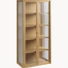 Ferm Living Vitrina con vidrio acanalado Reed