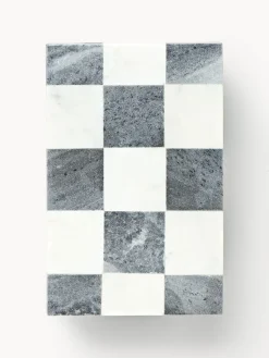 Westwing Collection Westwing | Crosby Studios, joyero de mármol con tapadera Carreaux