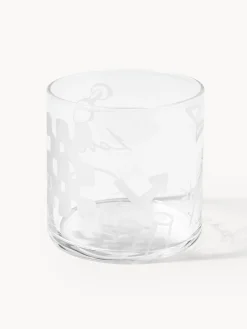 Westwing Collection Westwing | Crosby Studios, vasos altos artesanales Cristal, 2 uds.^ Vasos|Vajillas Completas
