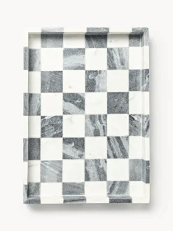 Westwing Collection Westwing | Crosby Studios, bandeja decorativa de mármol Carreaux^ Bandejas Decorativas|Jarrones