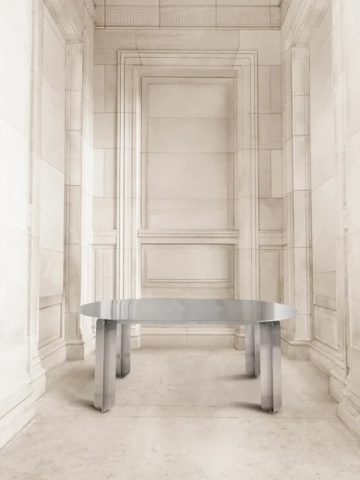 Westwing Collection Westwing | Crosby Studios, mesa de comedor ovalada Festin