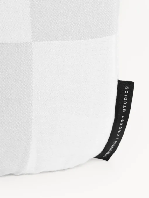 Westwing Collection Westwing | Crosby Studios, sábana bajera de algodón a cuadros Damier