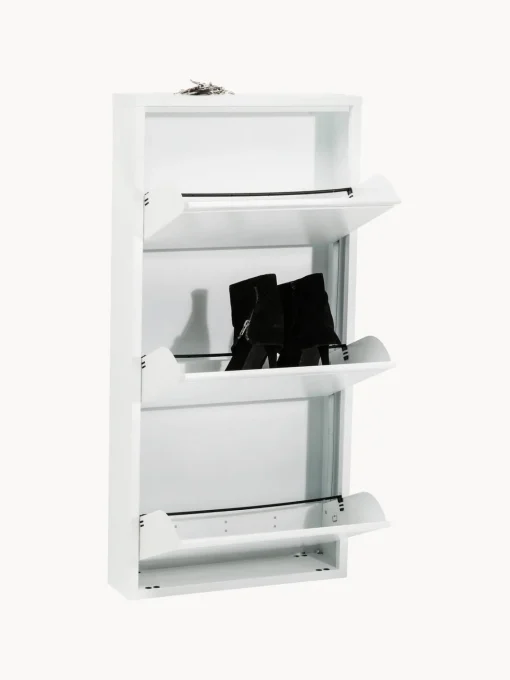 Kare Design Zapatero de pared Caruso, puertas abatibles^ Zapateros|Zapateros