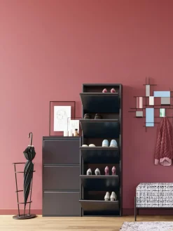 Kare Design Zapatero de pared Caruso, puertas abatibles^ Zapateros|Zapateros
